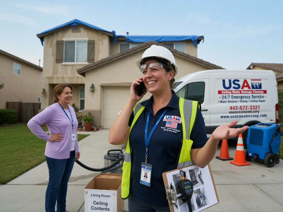 Ceiling Water Damage Restoration Disney, OK FAQs